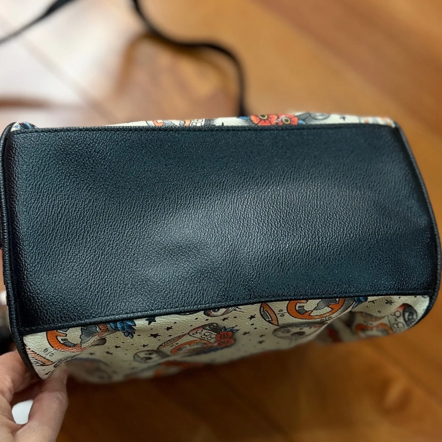 Loungefly Star Wars BB 8 Tattoo Print Crossbody Satchel Bag - Image 3