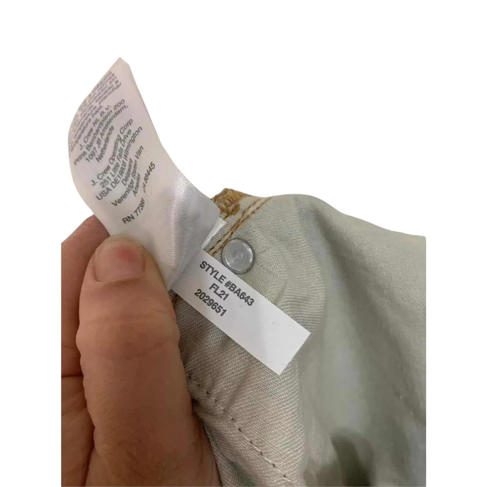 J.CREW Slouchy Boyfriend Jean in Bright Indigo Wash Size 34 #BA643 Blue - Image 8