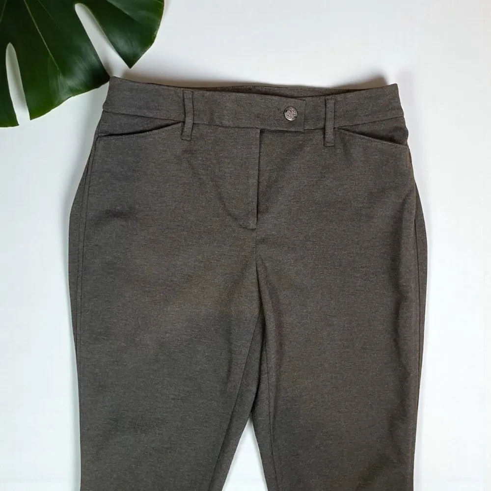 White House Black Market | WHBM Effortless Tapered Ankle Pants in Charcoal - 6 - Image 7