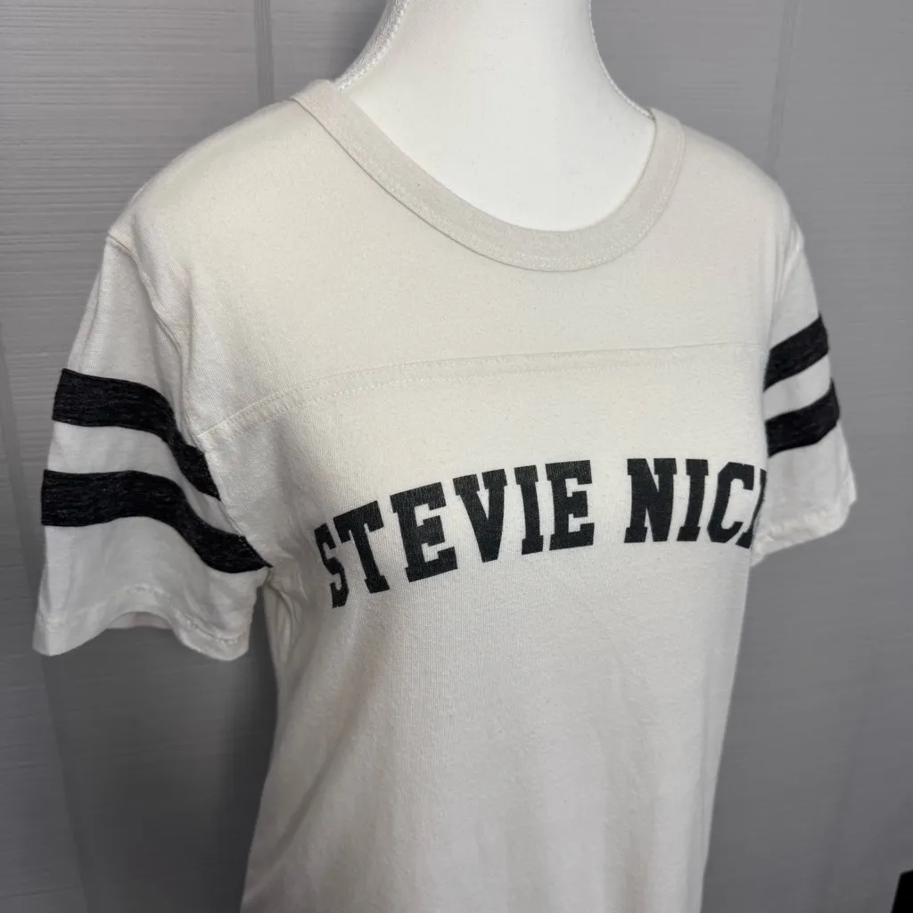Stevie Nicks 24 Karat Gold Album Black Stripe Baseball Tee Band Concert Tour - Image 2