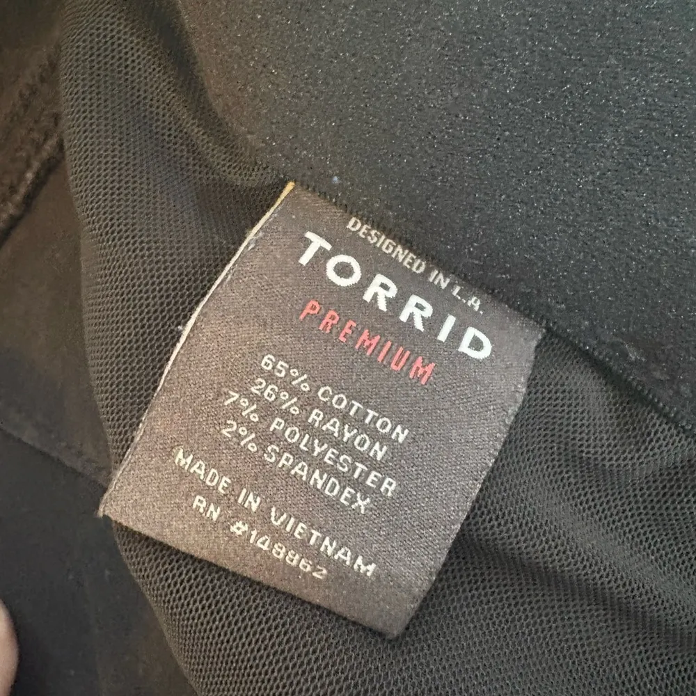 TORRID Women's Black Bombshell Skinny Premium Stretch Jean Plus Size 18 EUC 0409 - Image 14