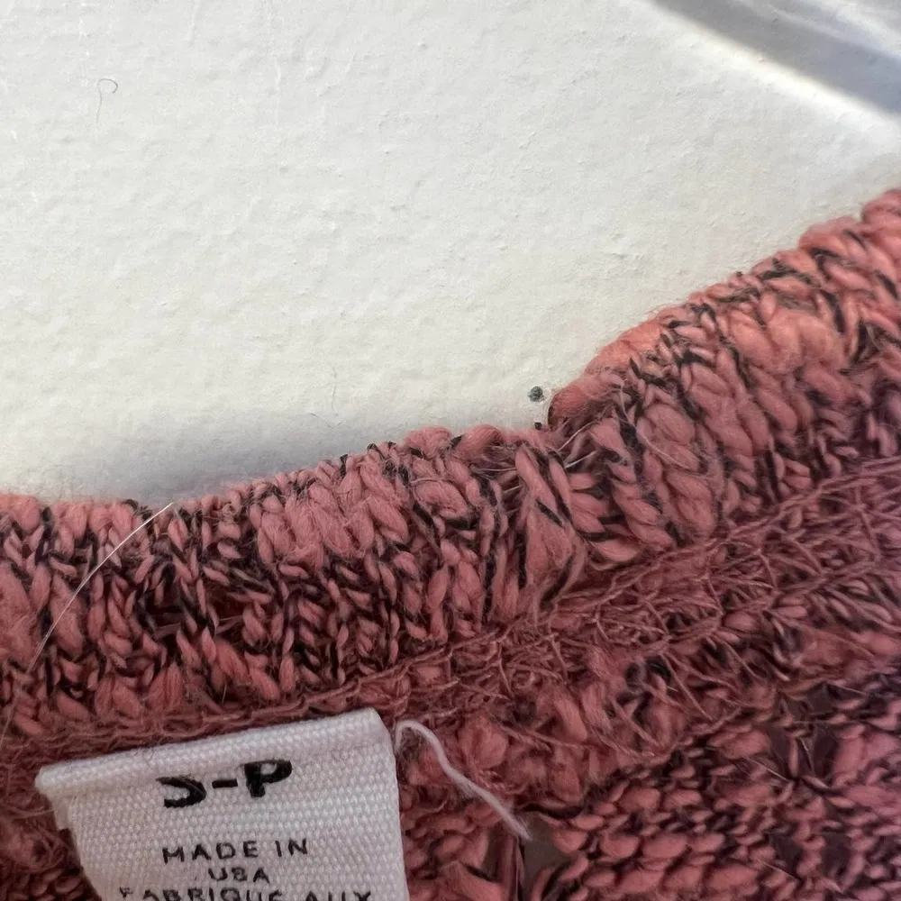 BDG Casual Knit Sweater Scoop Neck 3/4 Sleeve Small - Image 4