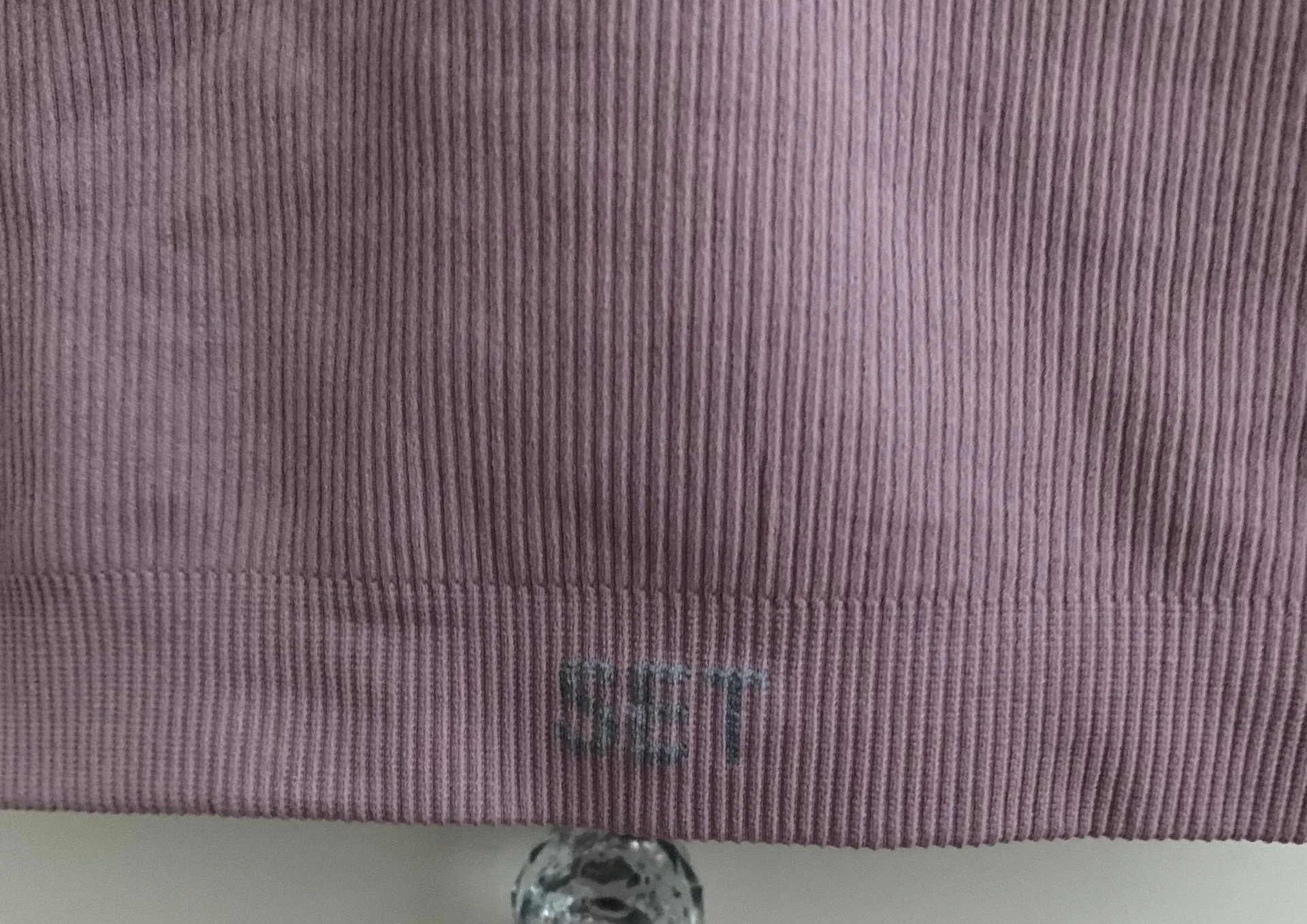 Set Active Ribbed V Sports Bra - Image 3