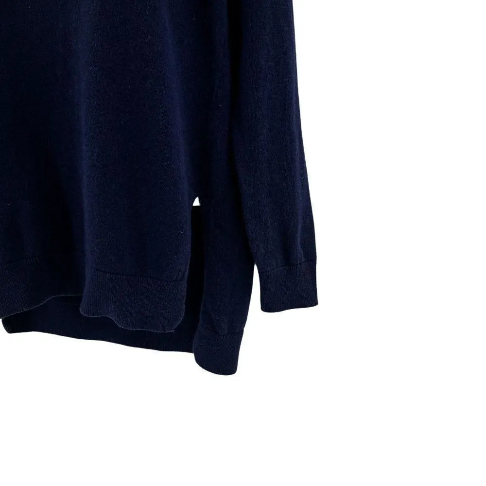 Vineyard Vines Long Sleeve Crewneck Knit Embroidered Whale Sweater Top - Image 4