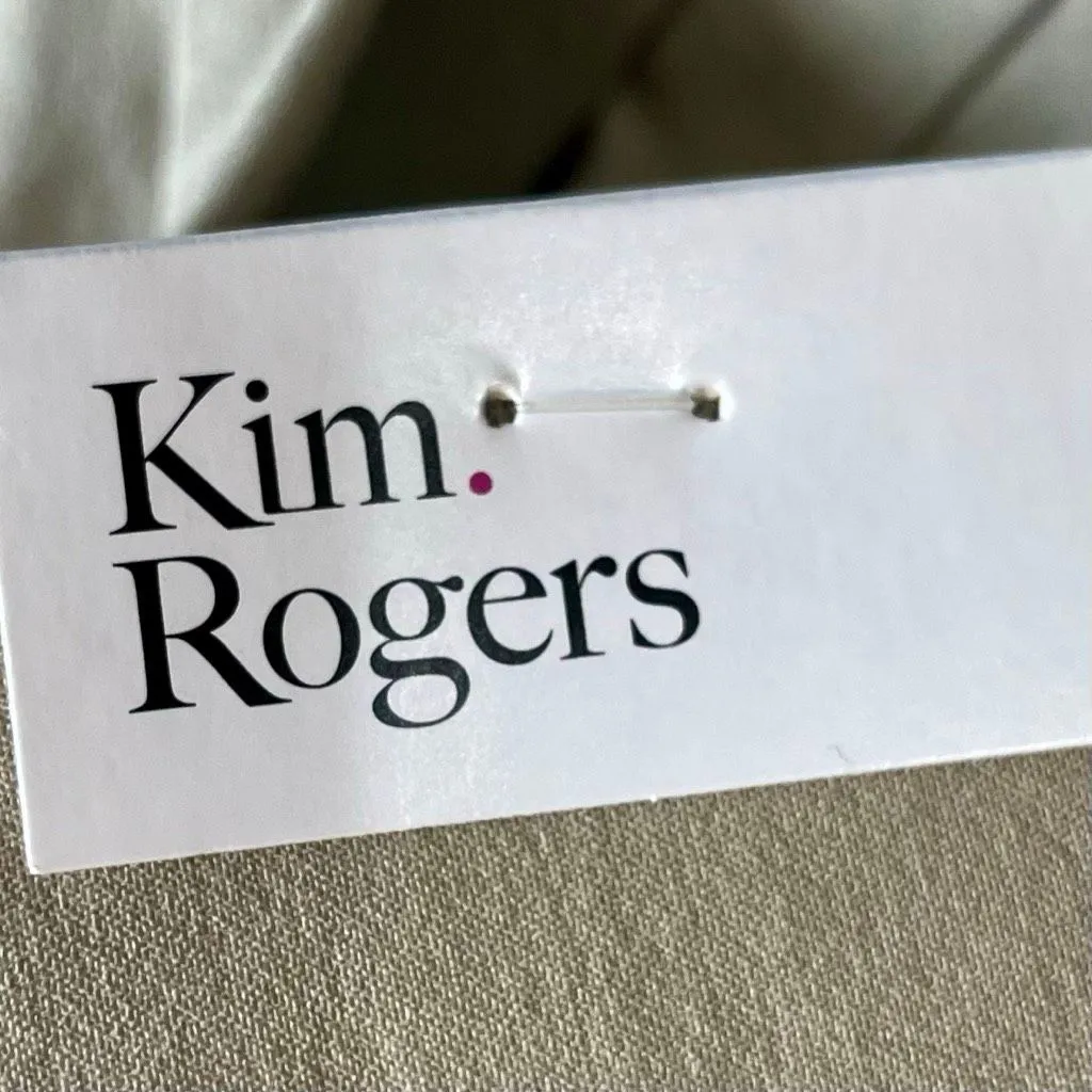 New! NWT Kim Rogers Tummy Control Millennial Straight Pull-on Stretch Pants 16A - Image 8