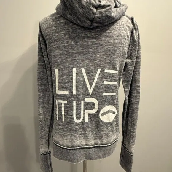 ZEN J. America women's Medium Hoodie Fleece Full - Image 2