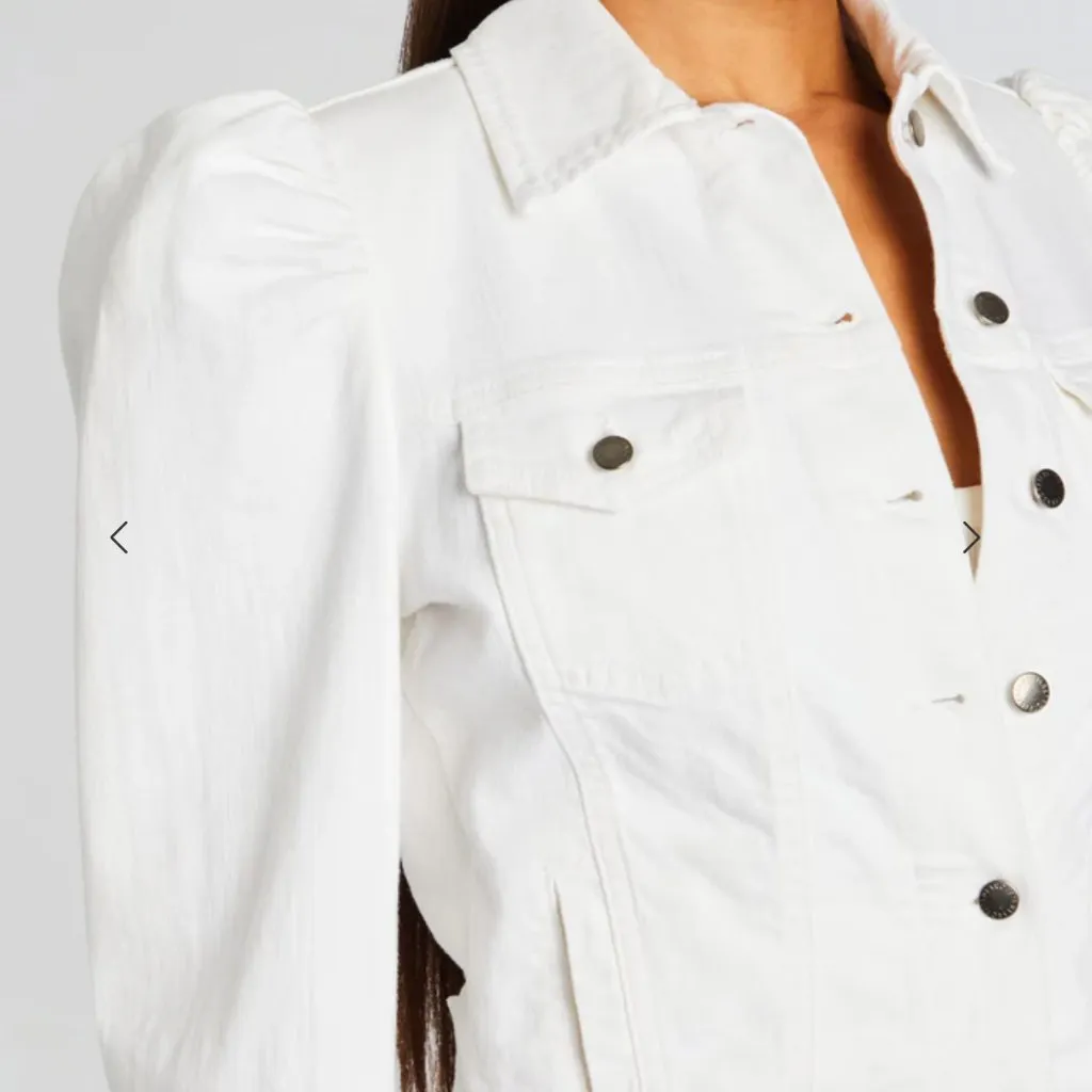 Retrofete Ada Jacket in White Size XS - Image 3