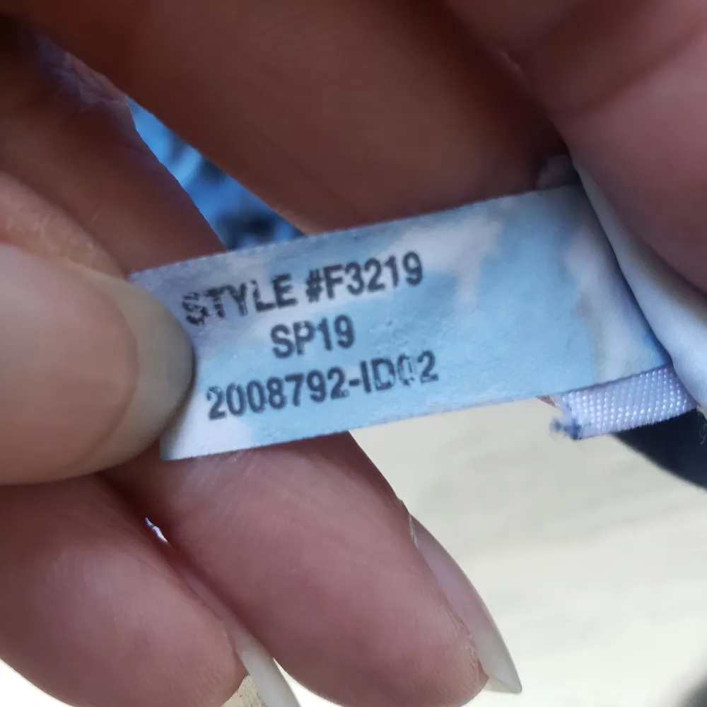 Madewell Black & Blue Crinkled Tie Dye Button Down Shirt Women's Size Medium - Image 7