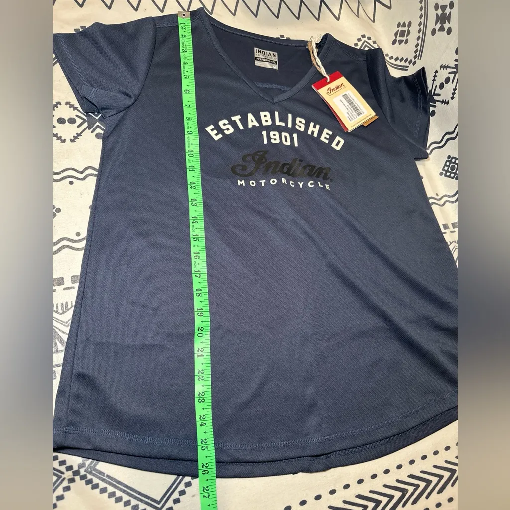 GENUINE INDIAN MOTORCYCLE WOMEN'S ESTABLISHED BACK‎ PLEAT T - Image 7