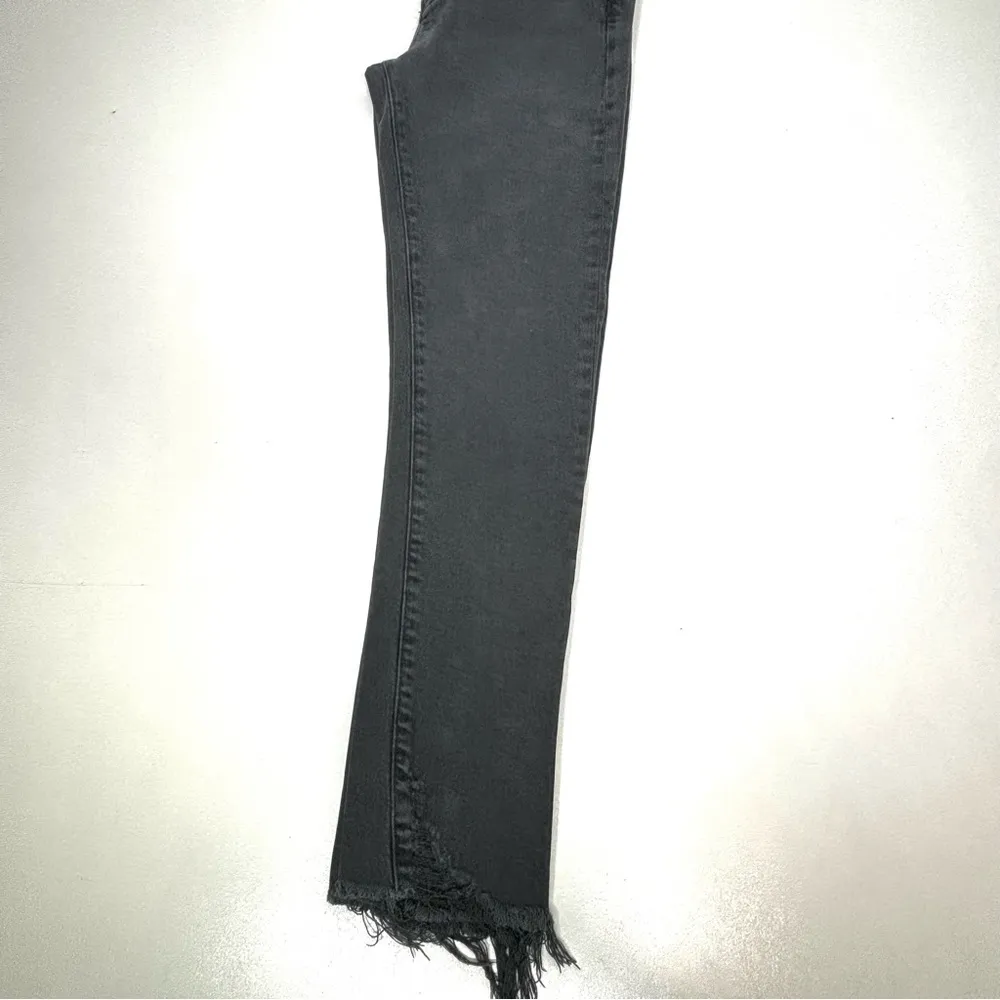 Agolde Toni Faded Black Distressed Mid Rise Skinny Jeans 25 - Image 14