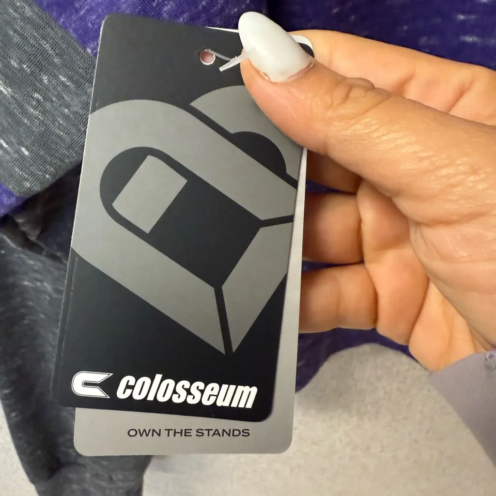 Colosseum Women‎ Size XL LSU Tiger’s pullover hoodie purple - Image 4