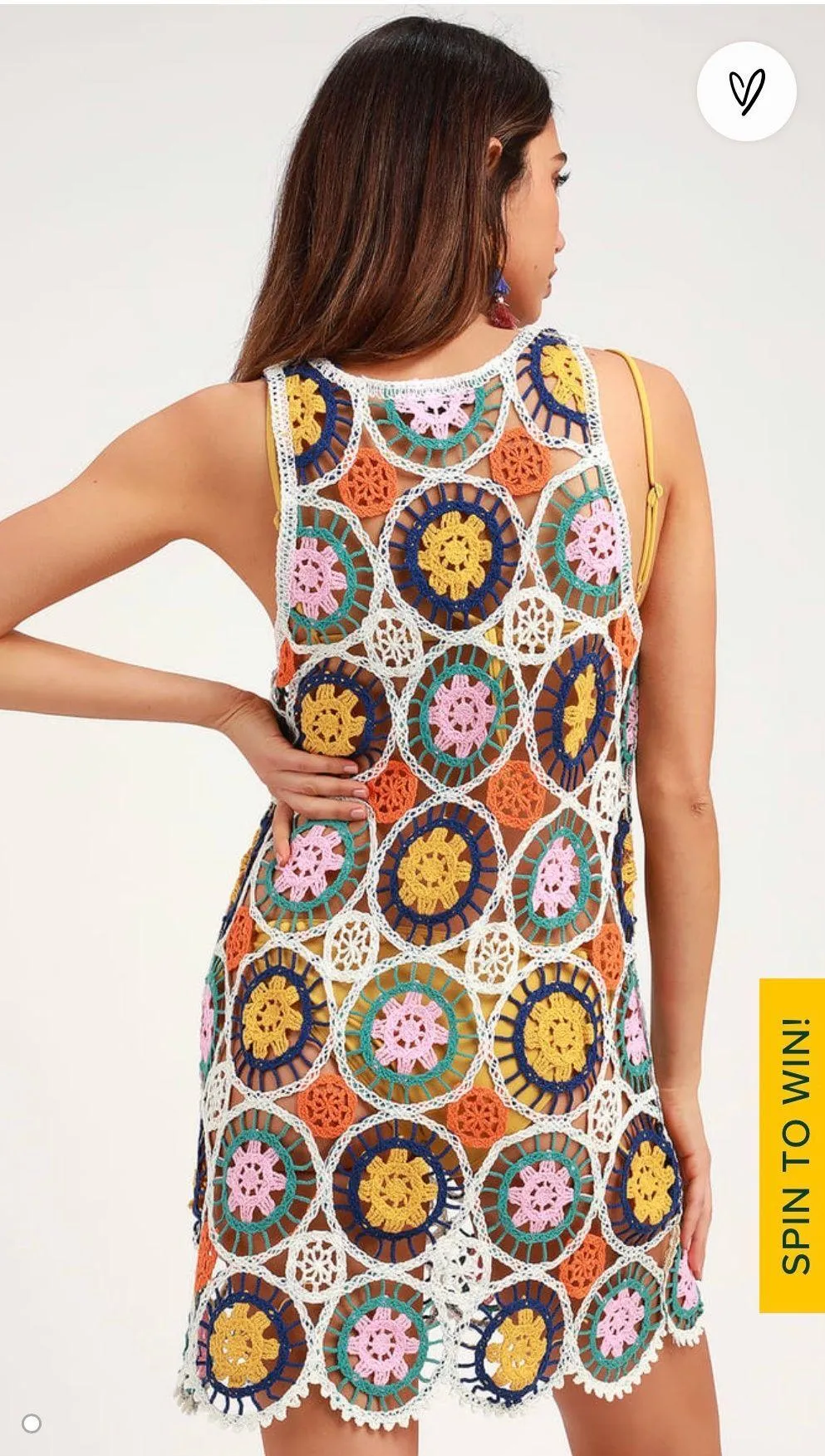 Lulus Crocheted Cover-up - Image 2