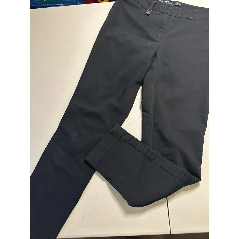 Karl Lagerfeld black ankle pants 2 - Image 2