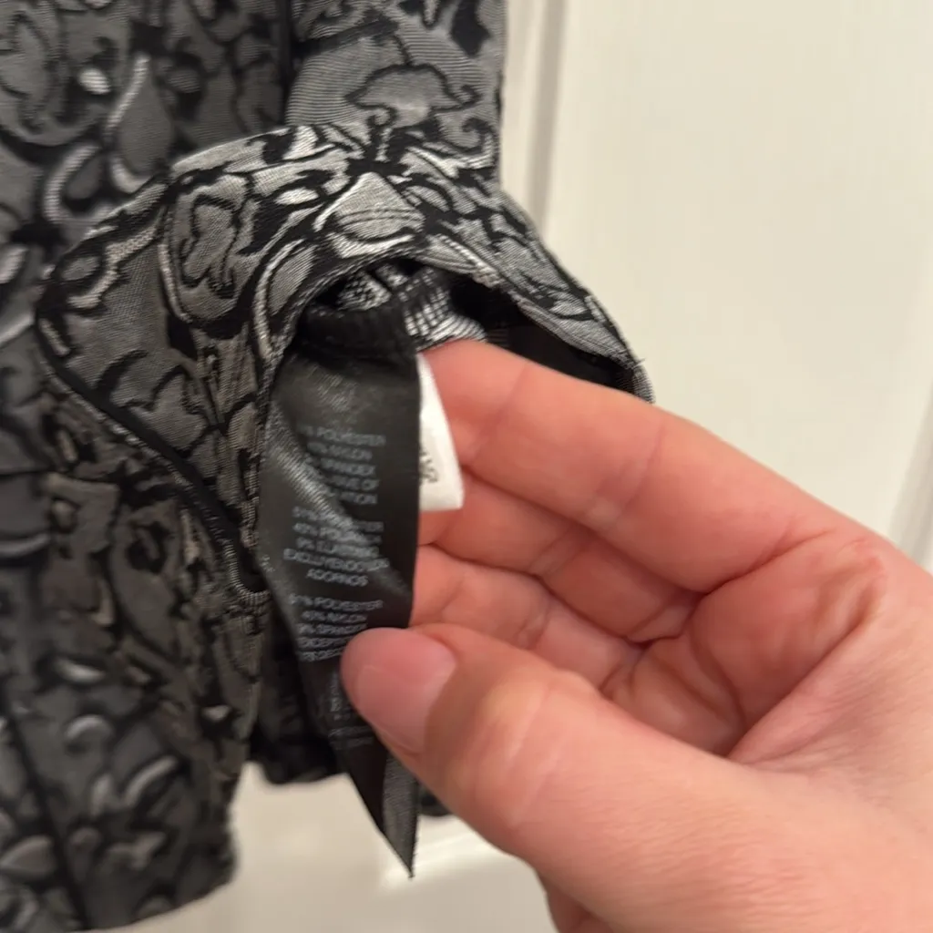 Y2k vintage swirl print corset tank - Image 5