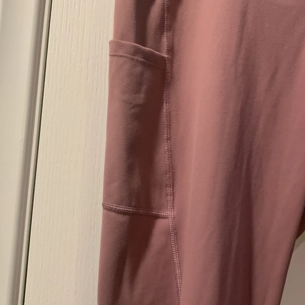 Fengbay High Waist Yoga Pants w/ Pockets Tummy Control Stretch Workout Leggings Size 2X - Image 6