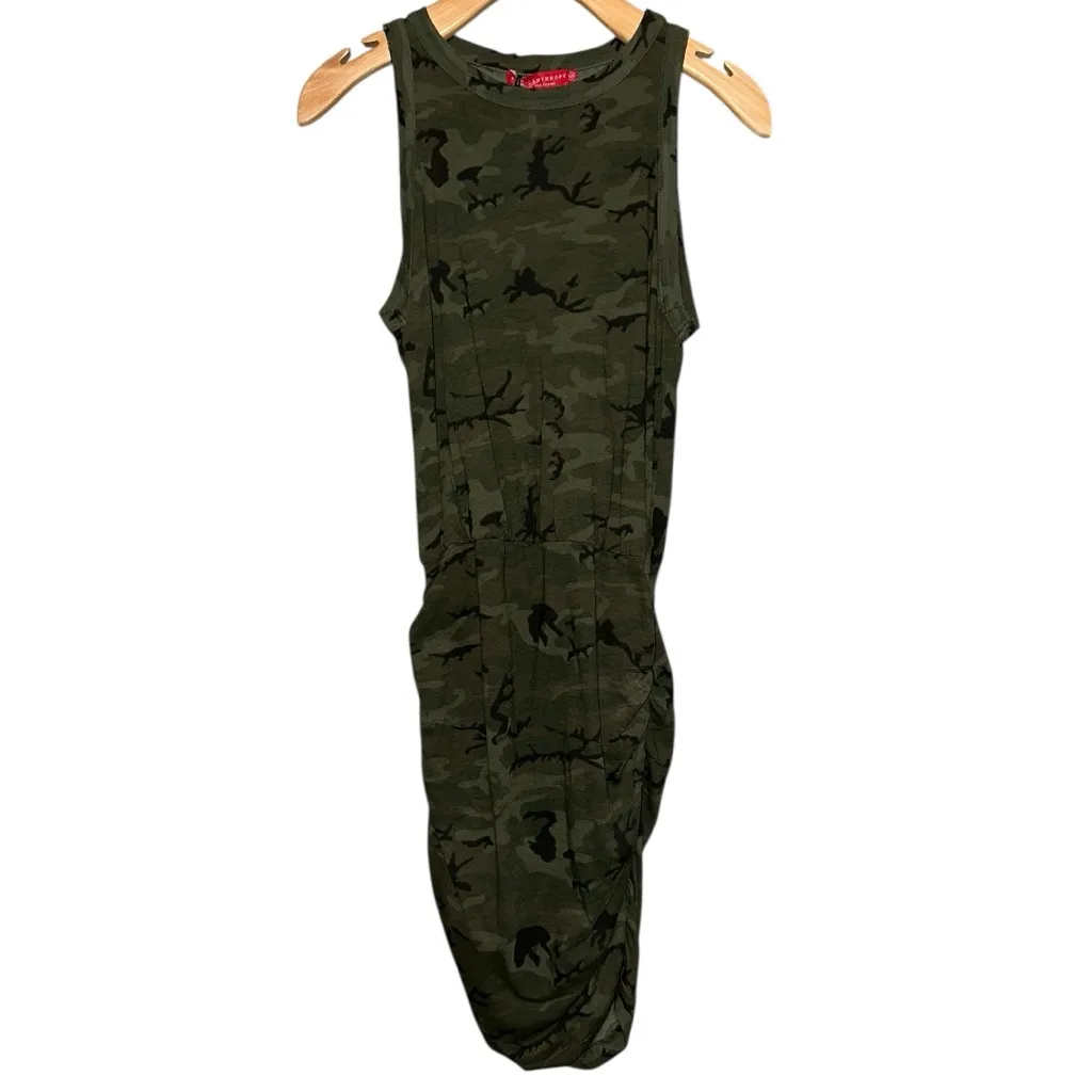 N:PHILANTHROPY NWT Women’s Size XS Green Camo Print Majorica Sleeveless Dress - Image 5