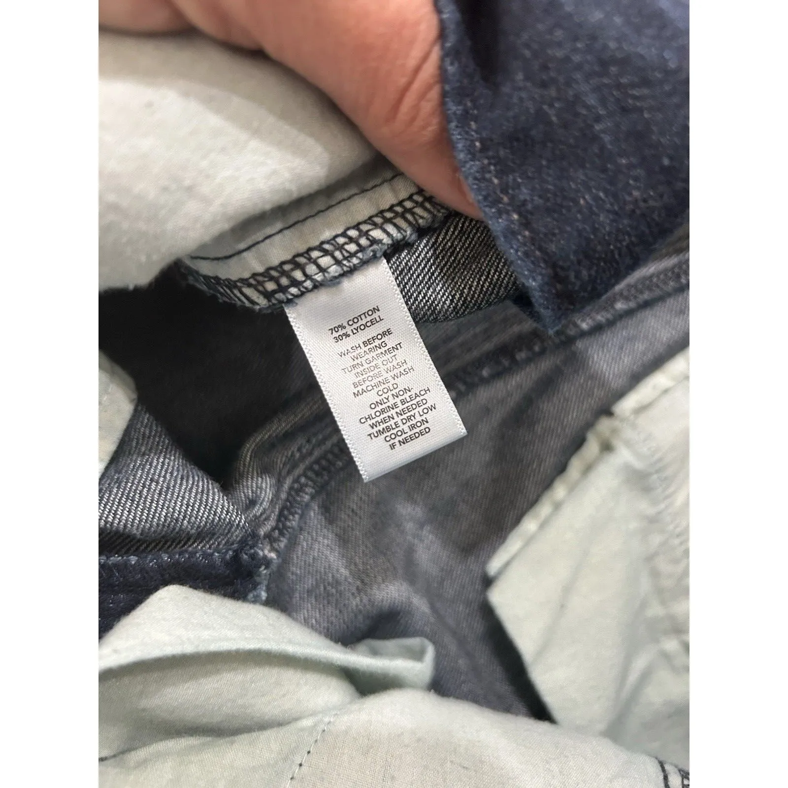 Ann Taylor Loft Modern Flare Dark Denim Jeans Size 6 Low Rise Y2K Stretch City - Image 4