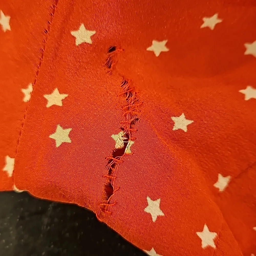 💕REALISATION PAR💕 The Alexandra Dress ~ Red Star Print XS - Image 16