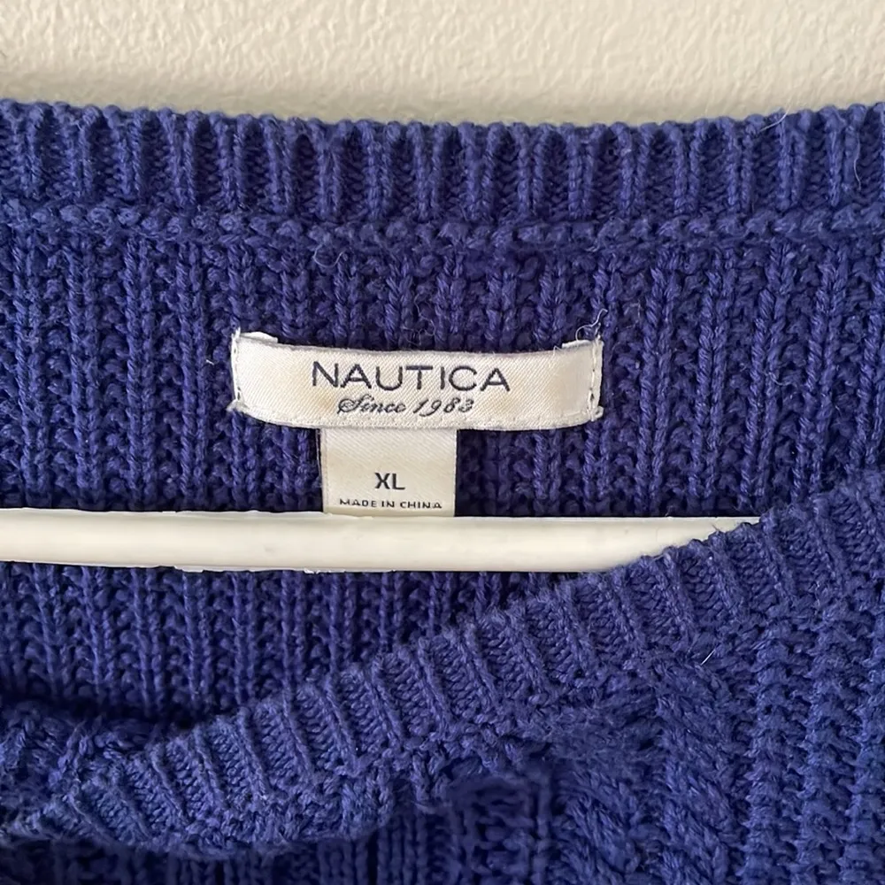 ☺️Nautica Women's Chunky Cable Knit Sweater☺️ ~XL - Image 3