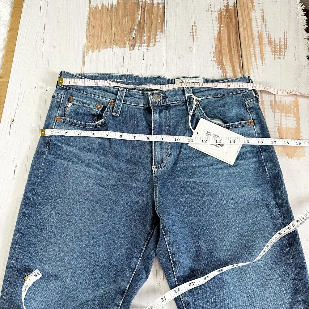 AG Adriano Goldschmied Legging Ankle Super
skinny Jeans Size 30 Blue - Image 11