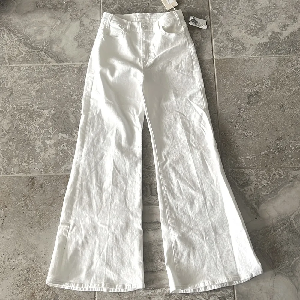 MOTHER The Hustler Roller Skimp White Jeans, Size 27 New w/Tag SOLD OUT - Image 9