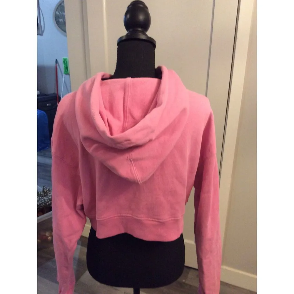 Levi's Cropped Hoodie Womens Size Small - Image 2