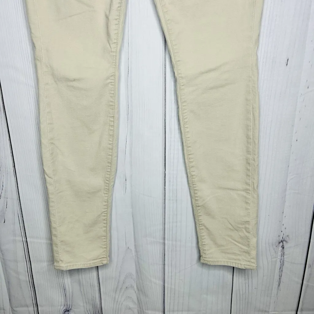 Vince Women’s Skinny Crop Ankle Khaki Jeans Size 30 (30x30) Made in USA - Image 6