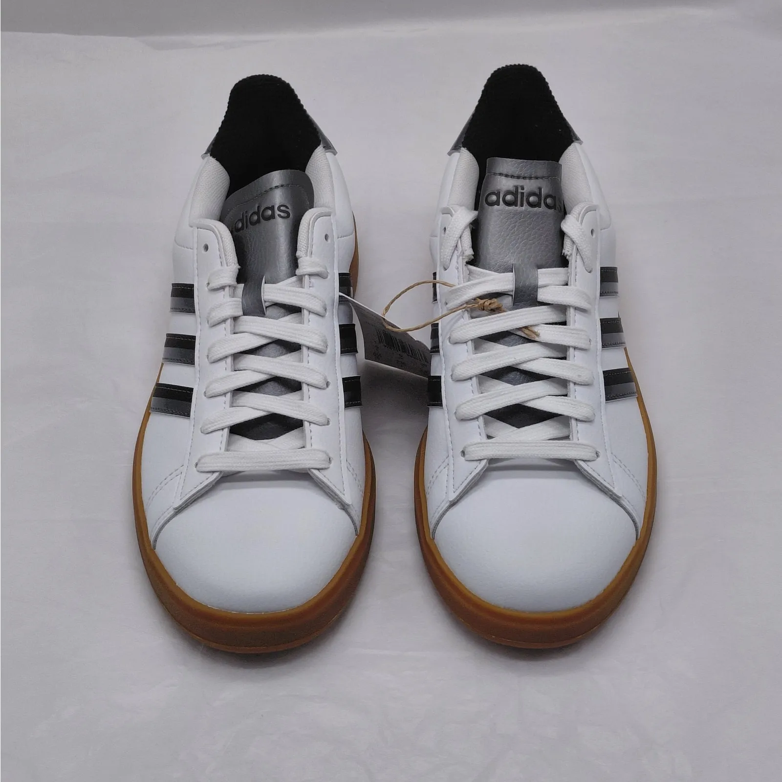 Adidas Grand Court 2.0 Women's Athletic Sneakers Size 6.5 White Academia Preppy - Image 5