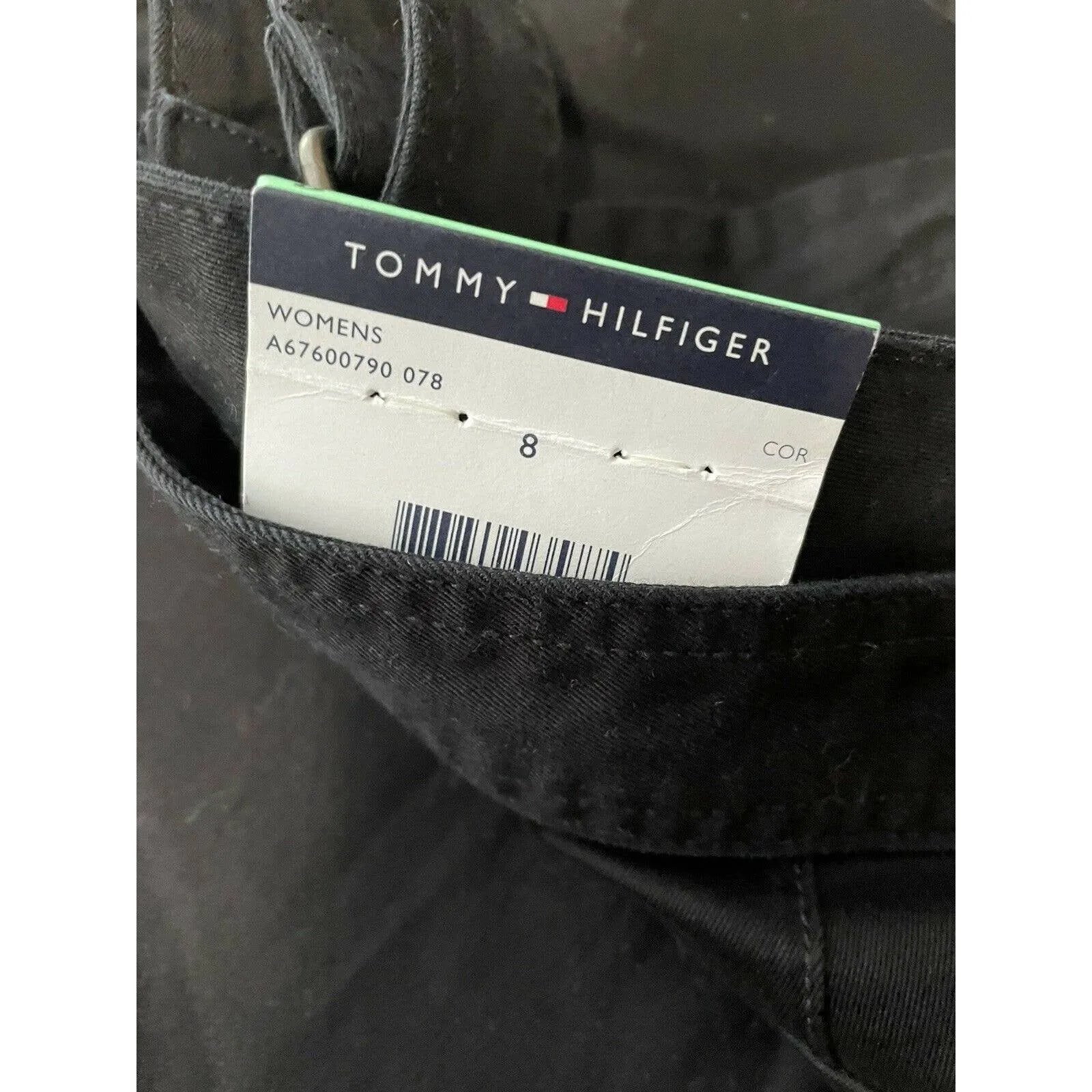 Tommy Hilfiger Women’s Black Belted Pants Size 8 - Image 4