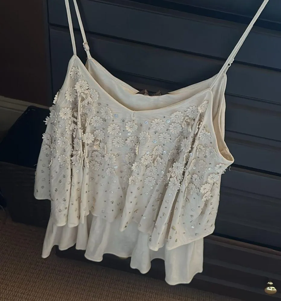 Ranna Gill  large lined cotton tank top nwt $98 - Image 2