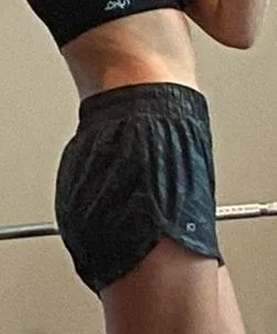 Black Athletic Shorts Size M - Image 2