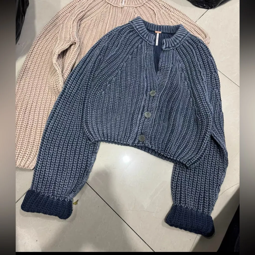 Free People Sweet Nothing Cardi Sandcastle XS - Image 2