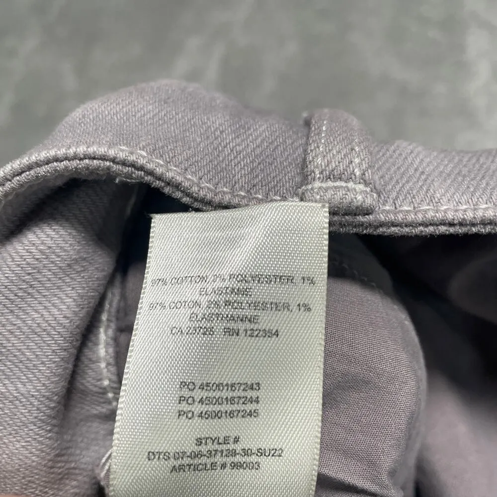 Wilfred Free Pants Womens 12 Lavender Grey Cargo Adjustable Barrel Leg High Rise - Image 5