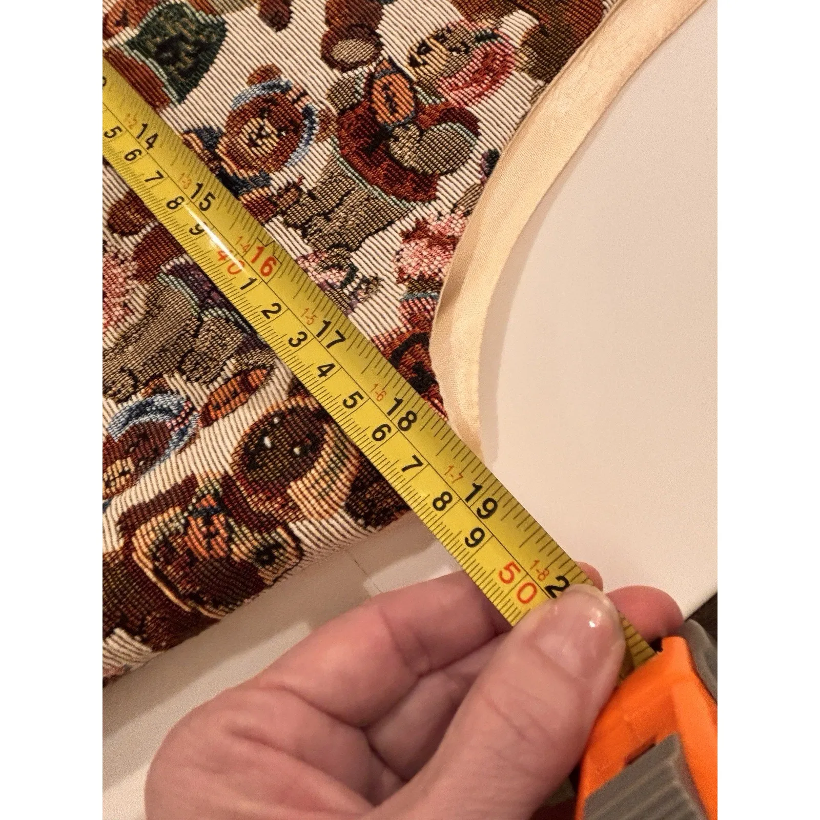 Vintage Paul Harris Design Vest Womens Football Teddy Bears Embroidered Large - Image 4