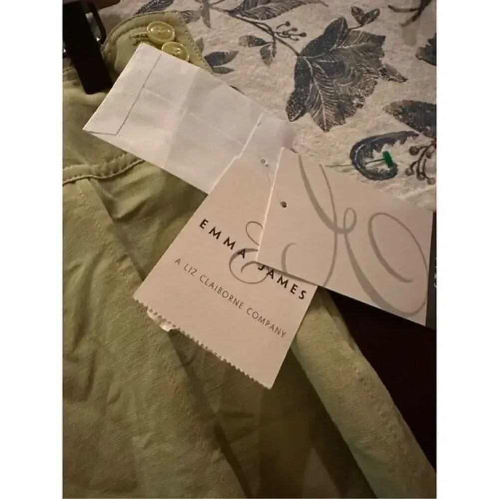 I Emma James Pleated Midi Skirt Size 14 NWT Green‎ - Image 4