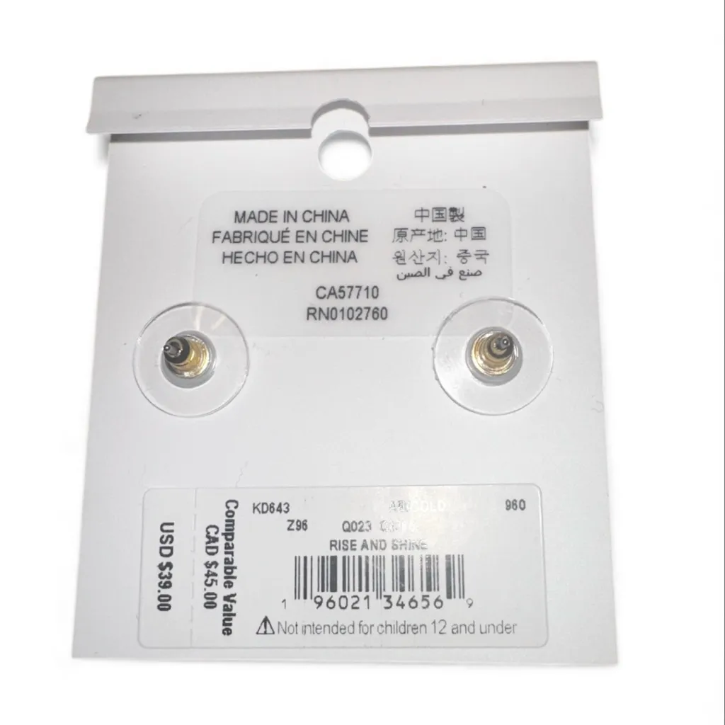 Kate Spade Gum Drop Iridescent Stud Earrings - Image 6