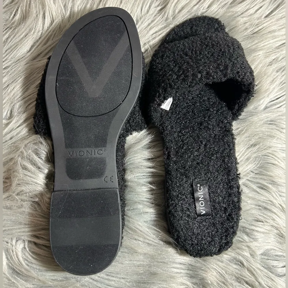 Vionic Demi Women's Heeled Slide Sandal Black Size 7.5 - Image 7