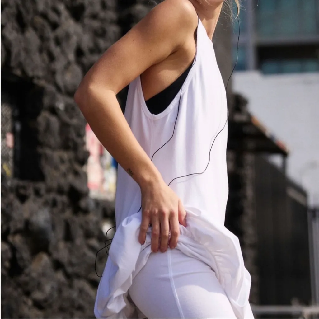 Free People Hot Shot Bubble Set in White Size Small NWT - Image 3