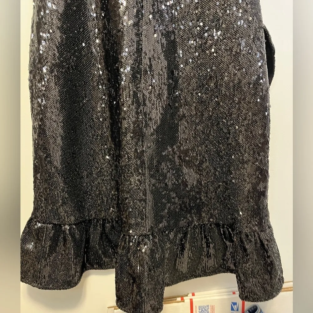 Lilia Sequined Ruffle Cocktail Dress 6 - Image 13
