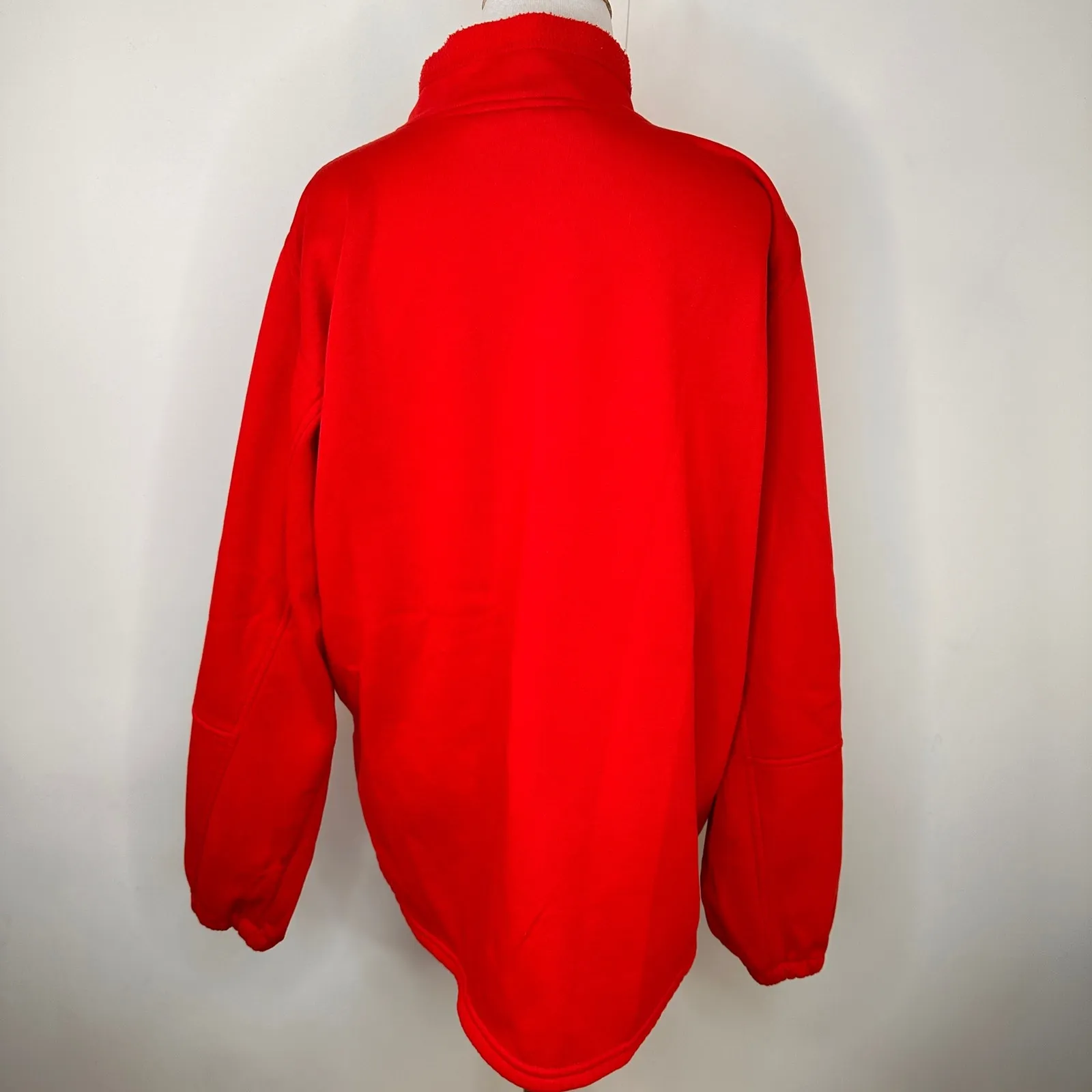 The North Face Women's Red Ultrawick Half Zip Fleece Pullover Size XL - Image 7