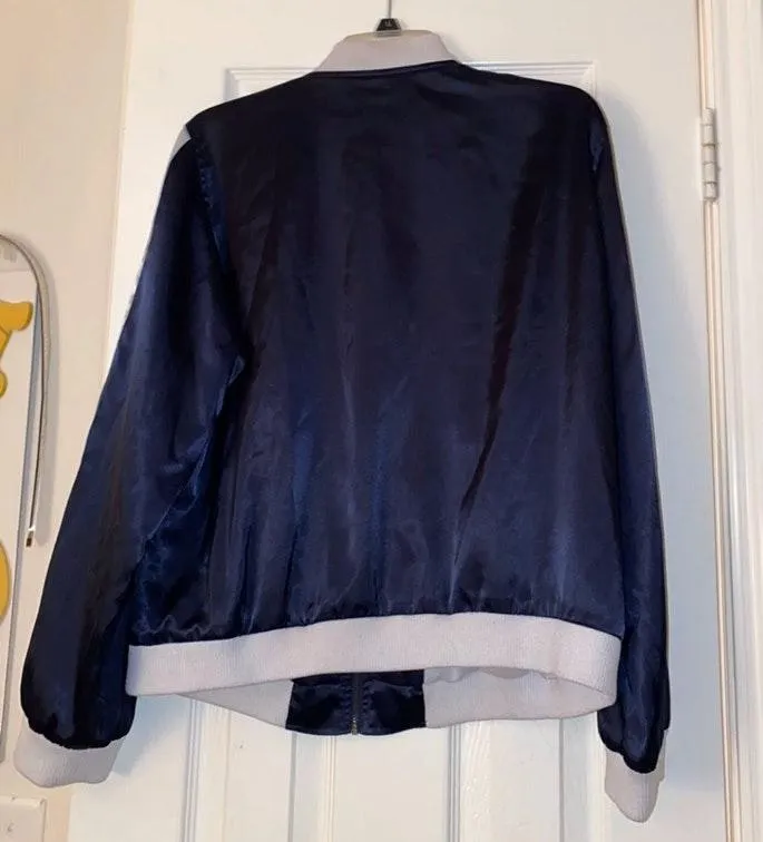 Juicy Couture Navy blue bomber jacket - Image 3