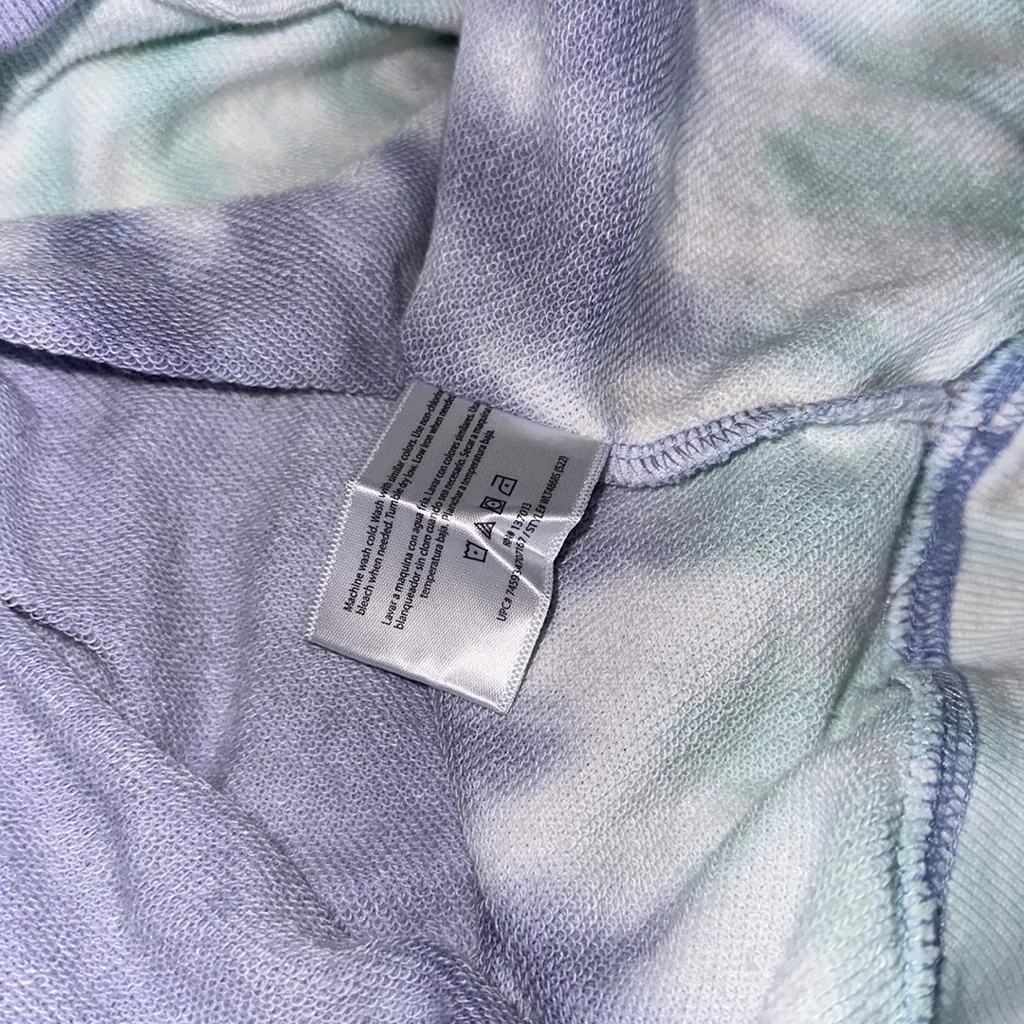 NWT Wildfox Peri Shibori Purple Tie Dye Hoodie Sweatshirt And Jogger Set - Image 9