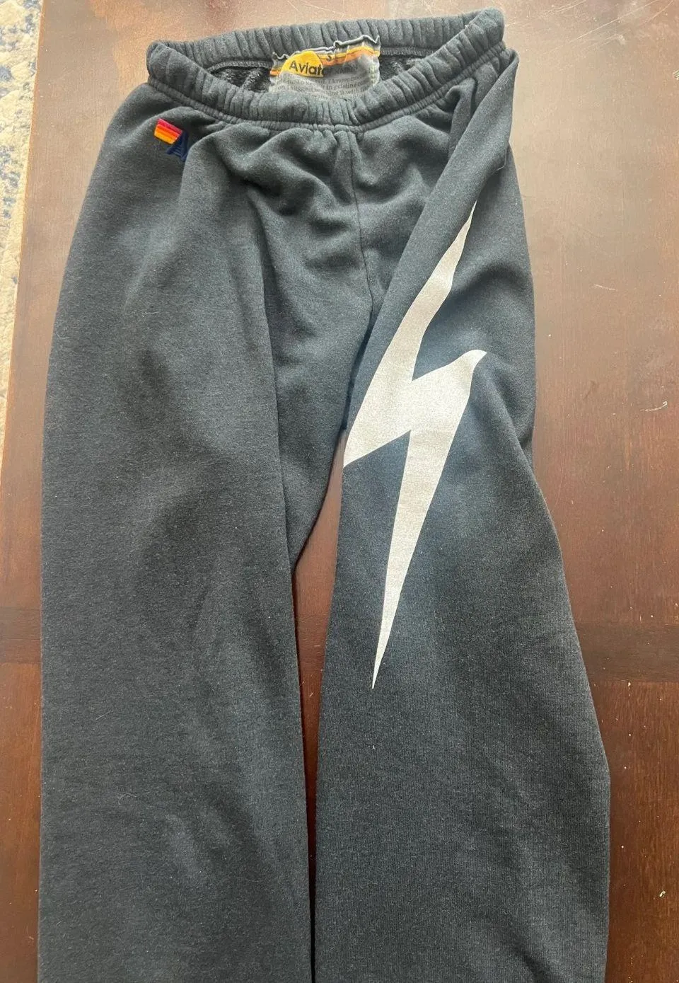 Charcoal Bolt Sweatpants - Image 4