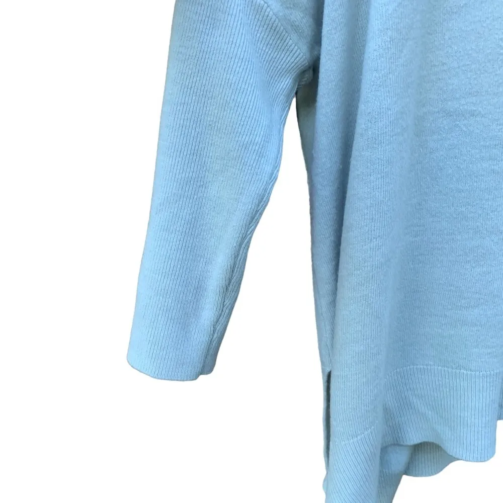 PHILOSOPHY baby blue oversized knit sweater size medium - Image 3