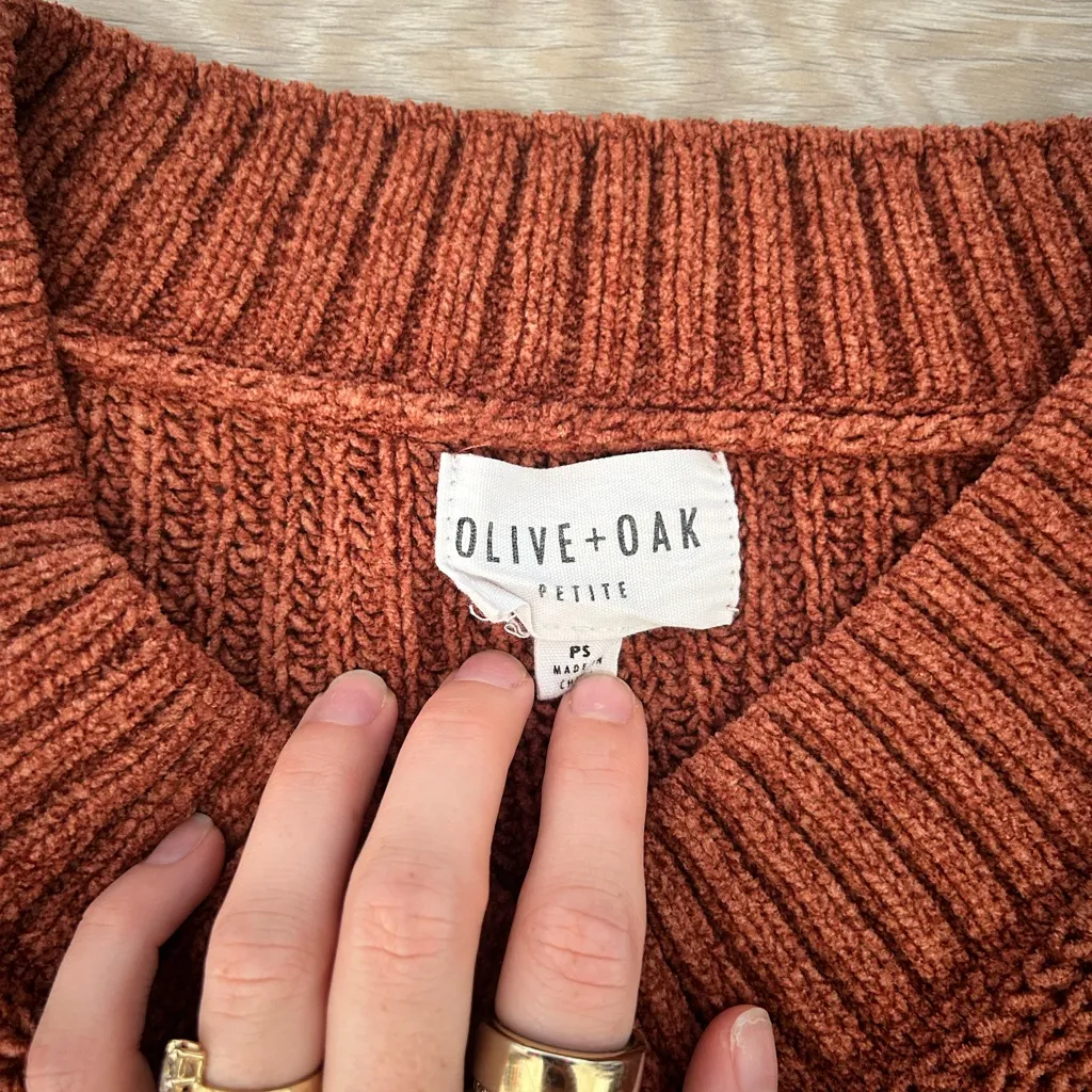 Chunky Knit Sweater Dress XS/S Brown Size undefined - Image 5