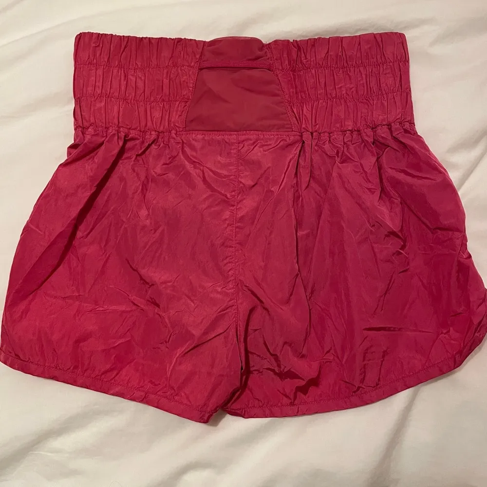 Free People Movement Cherry Pink Shorts - Image 3