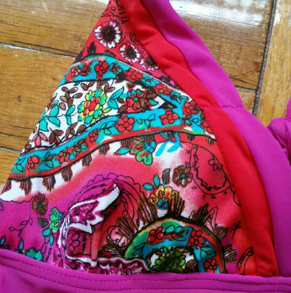 Floral Bikini Top - Image 4