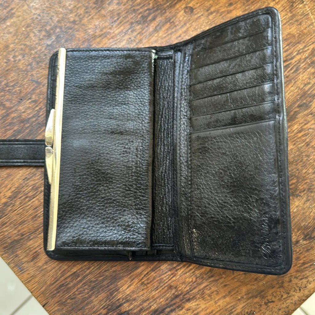 Brighton Black Heart Pattern Wallet - Image 5