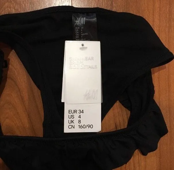 Bikini Bottoms Size 4 NWT - Image 3