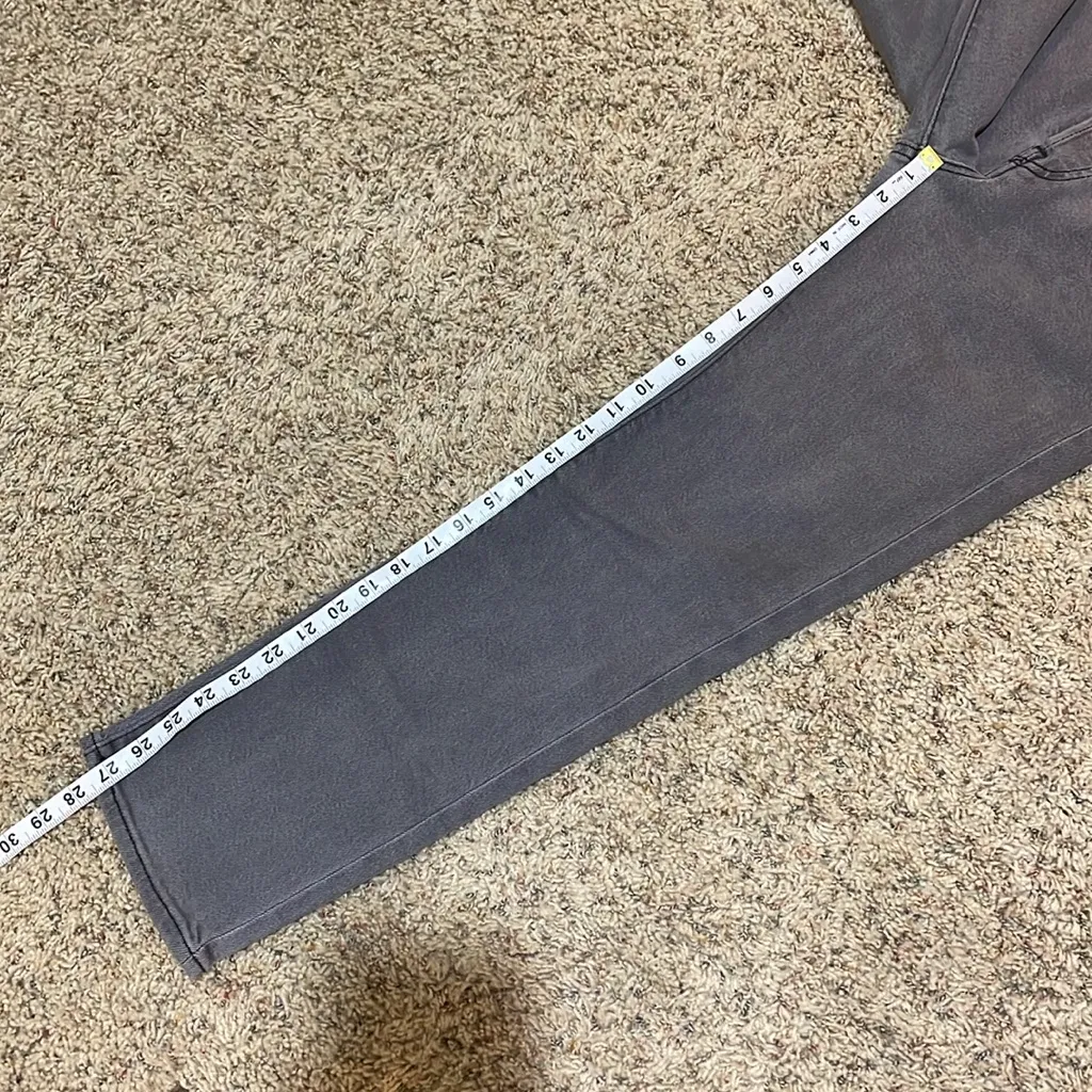 Levi's Wedgie Straight Leg Fit Denim Jeans in Cosmic Comet Grey Gray Size 26 - Image 16